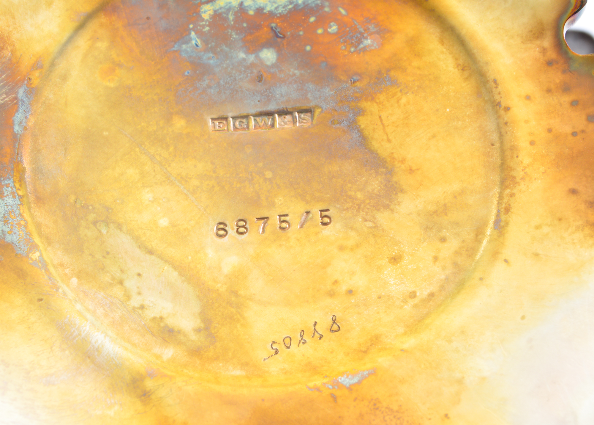 Two Four Armed Silver Plated Candelabras