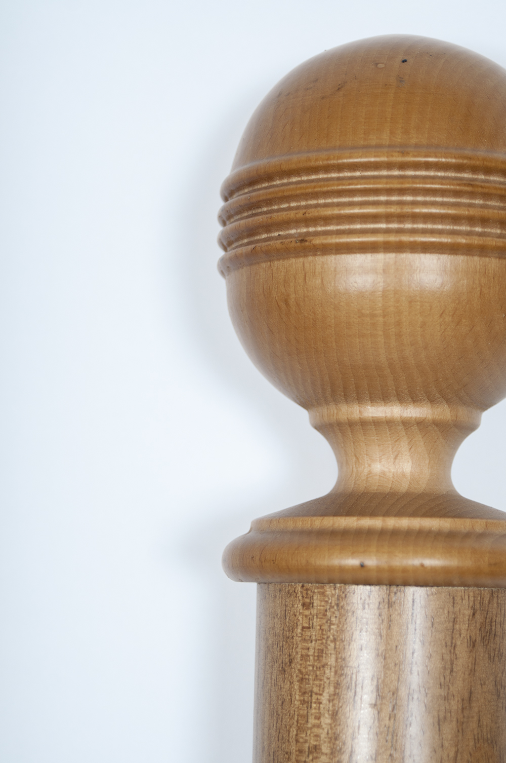 58" Wood Curtain Rod