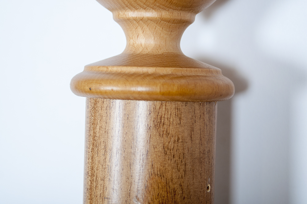 58" Wood Curtain Rod