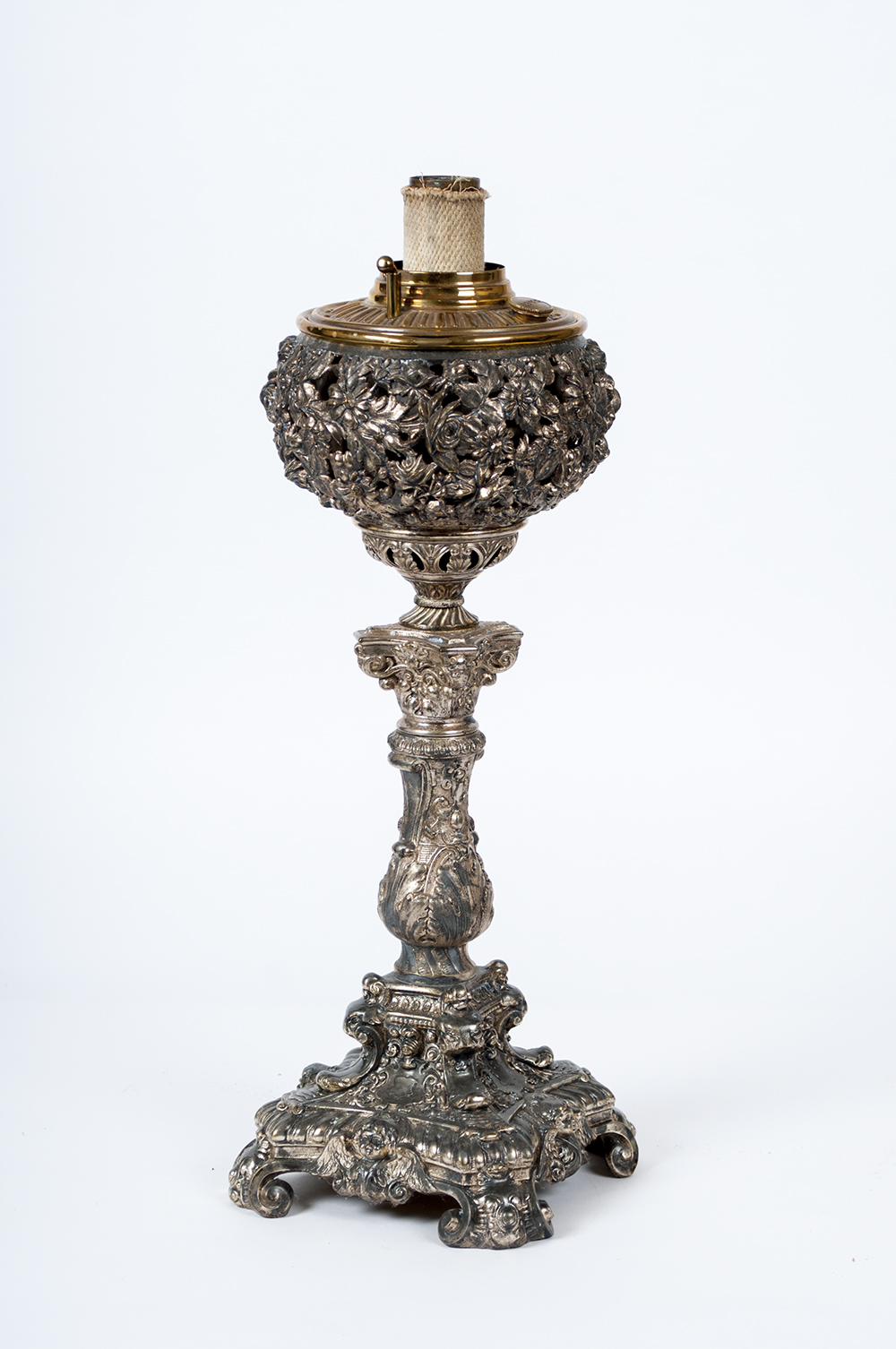 Antique B&H Banquet Lamp