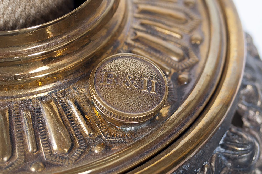 Antique B&H Banquet Lamp