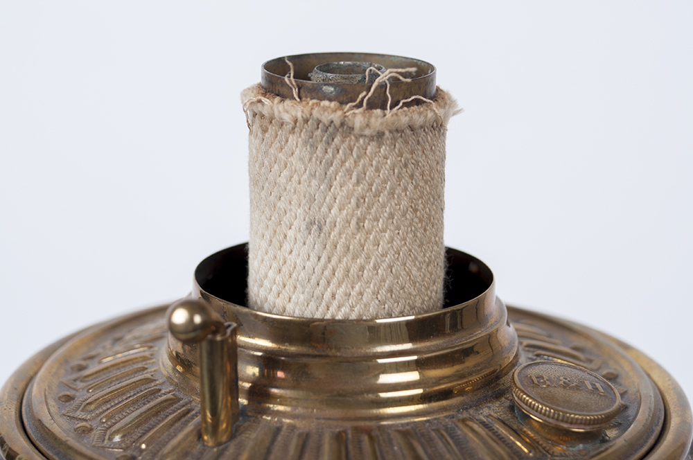 Antique B&H Banquet Lamp