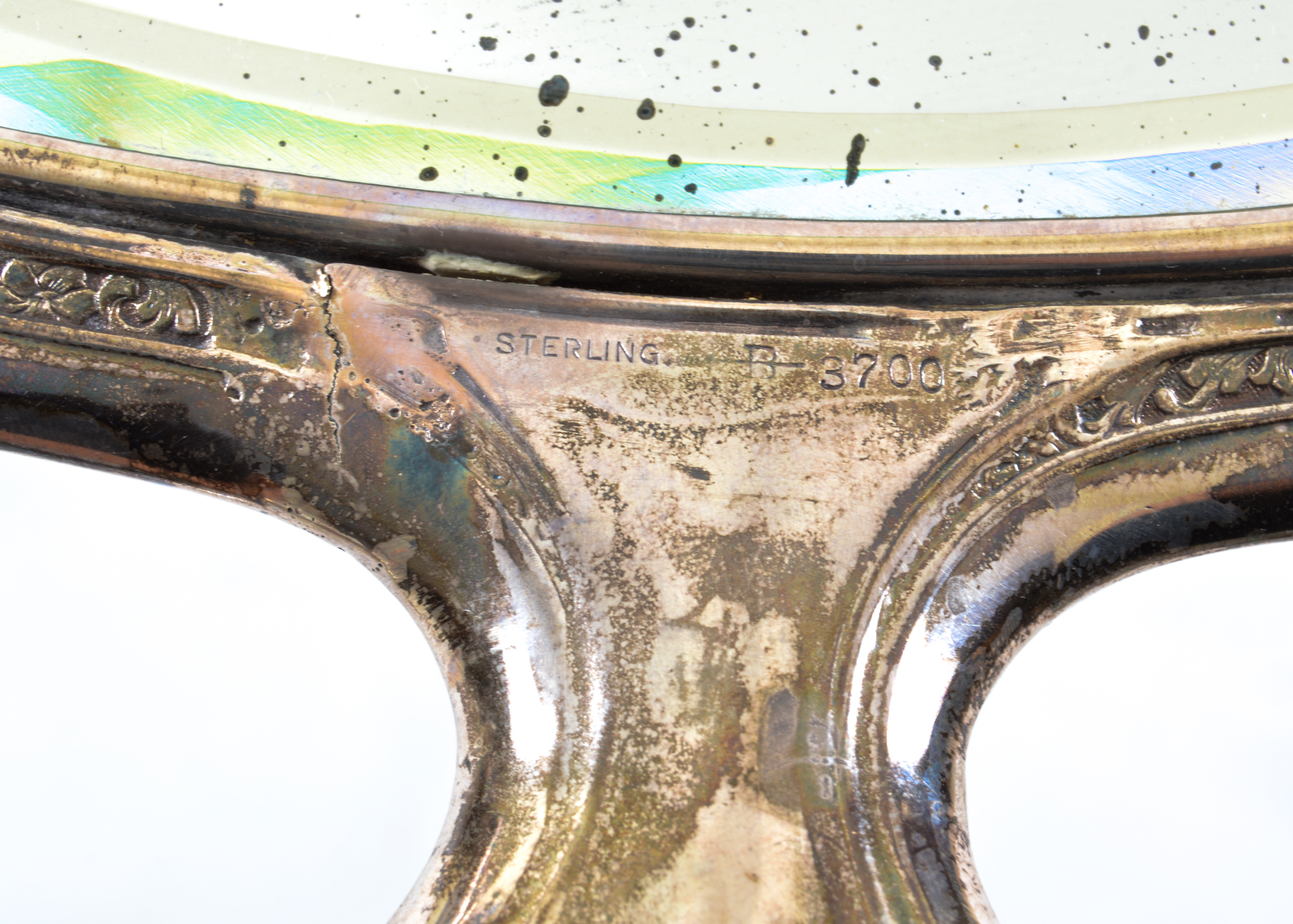 Pair of Sterling Silver Handled Objects