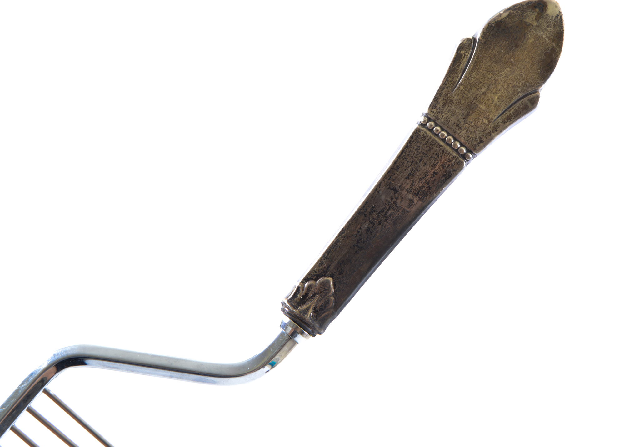 Pair of Sterling Silver Handled Objects