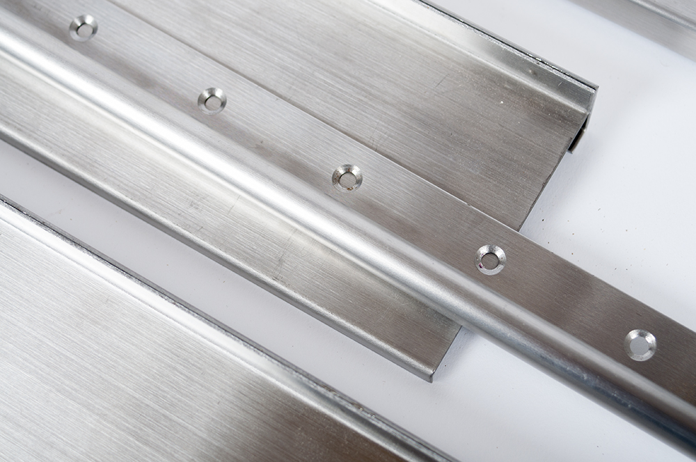 Pottery Barn Stainless Shelves