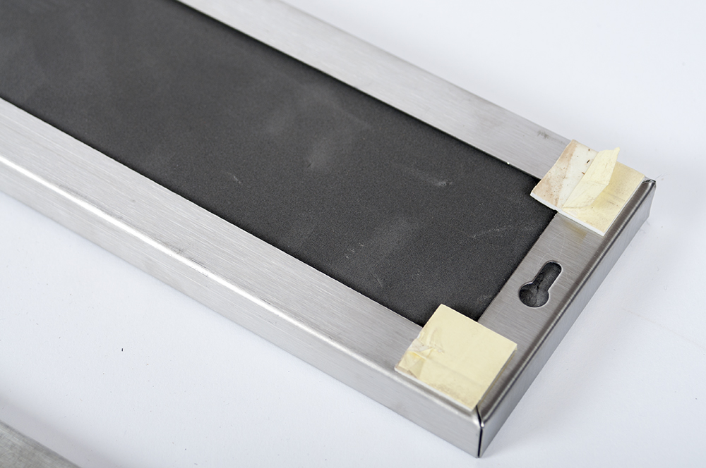 Pottery Barn Stainless Shelves