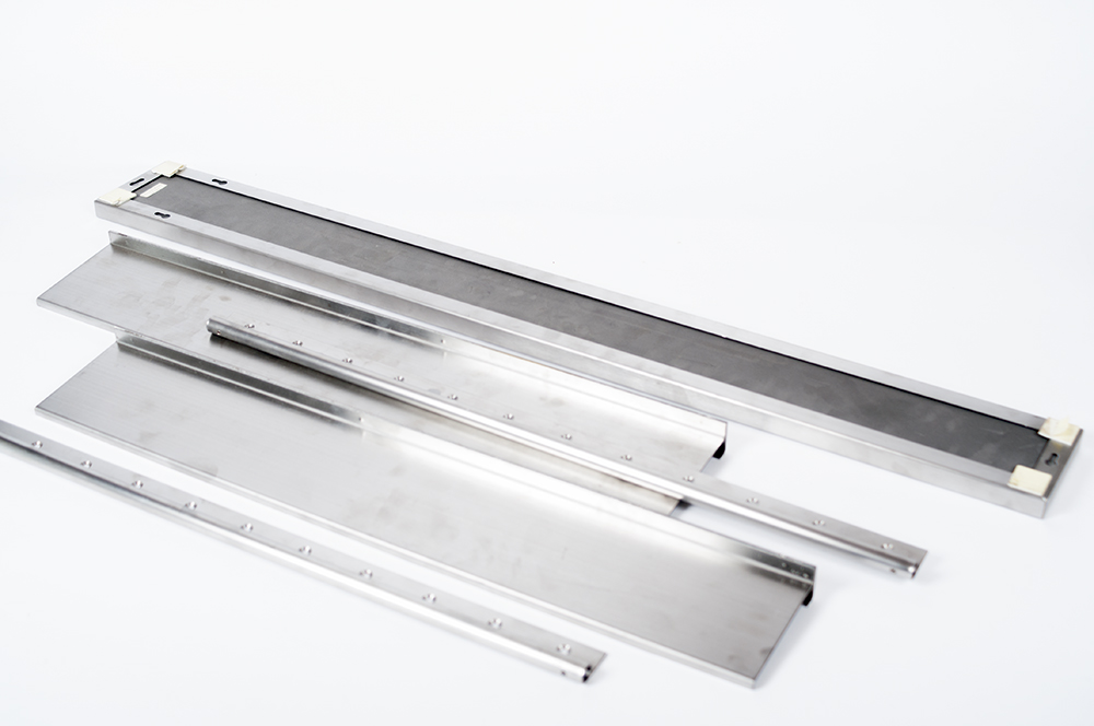 Pottery Barn Stainless Shelves