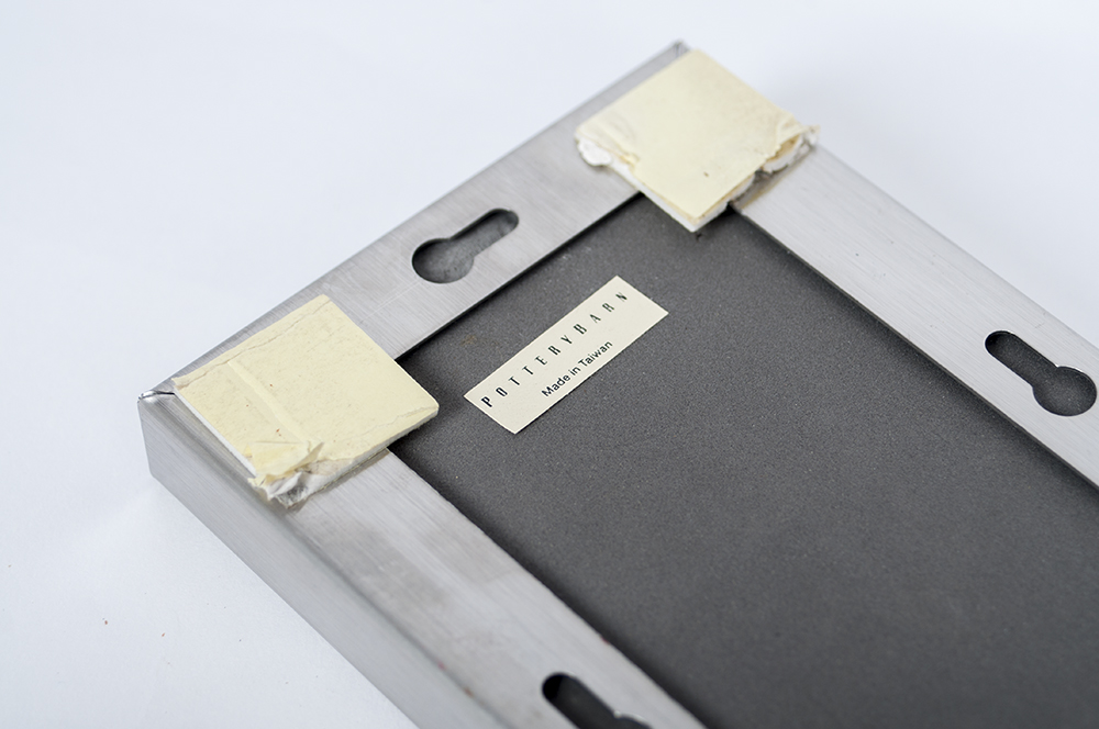 Pottery Barn Stainless Shelves