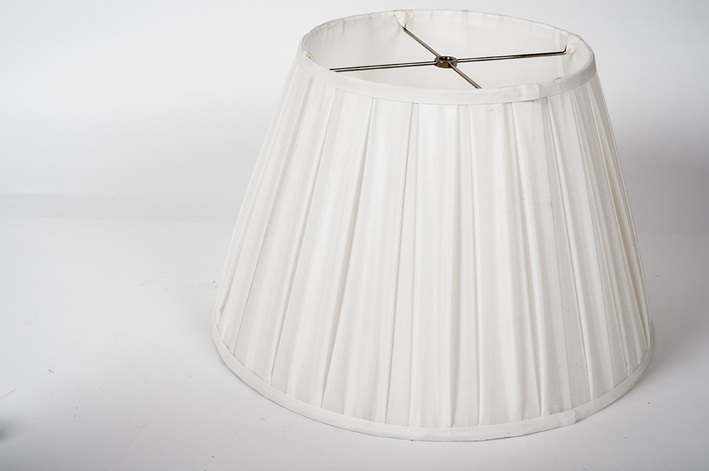 Antique Walnut Table Lamp