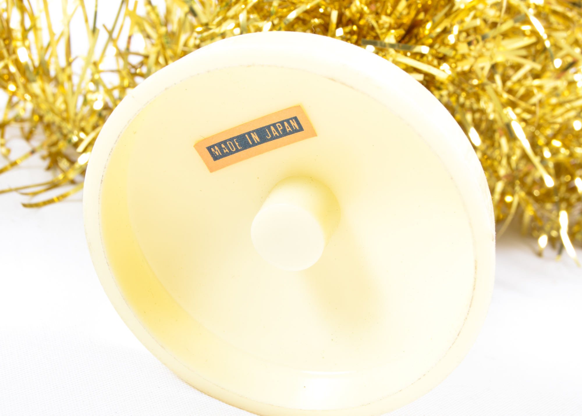 Vintage Made in Japan Christmas Decor Tinsel Tree Pair