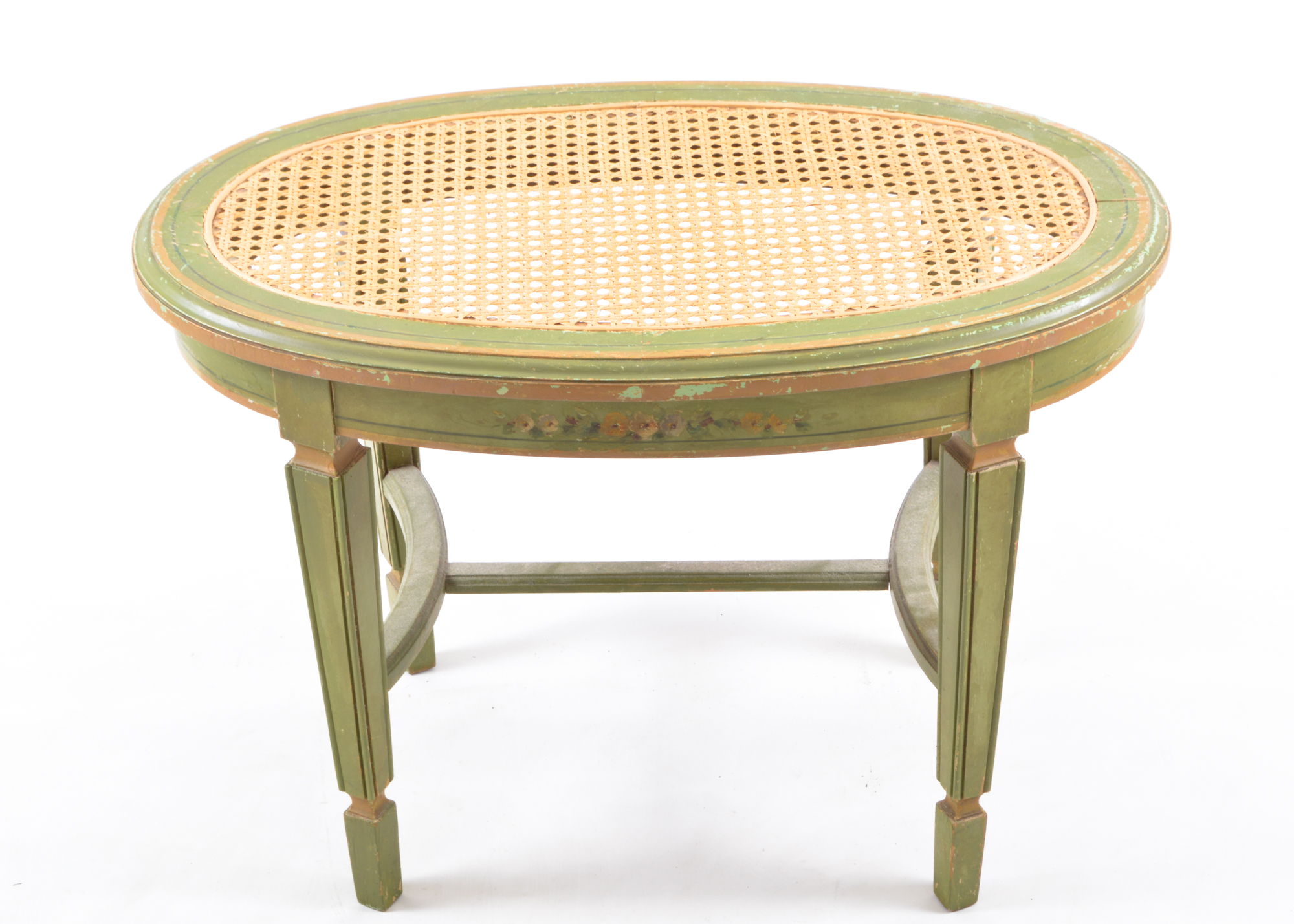 Green Painted Tables