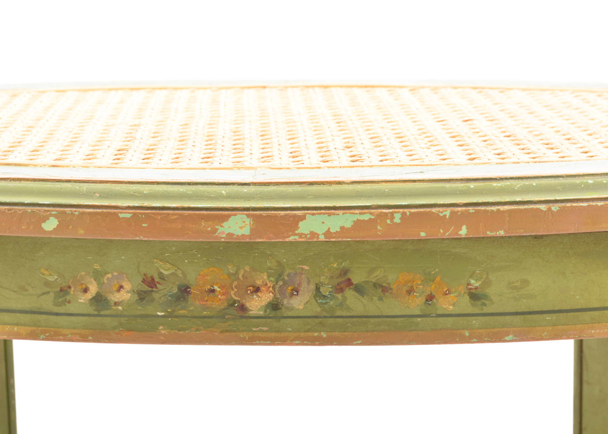 Green Painted Tables