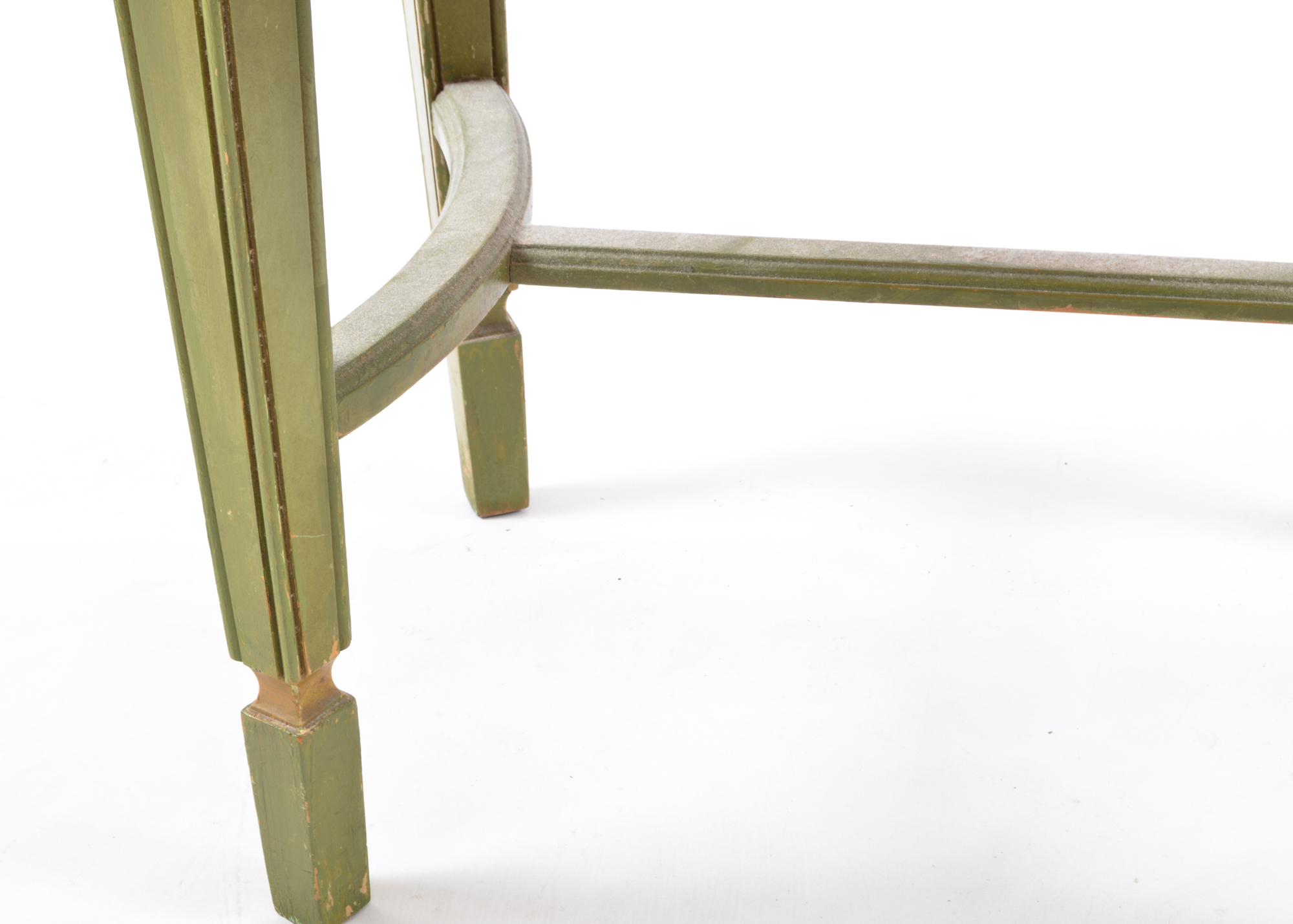 Green Painted Tables