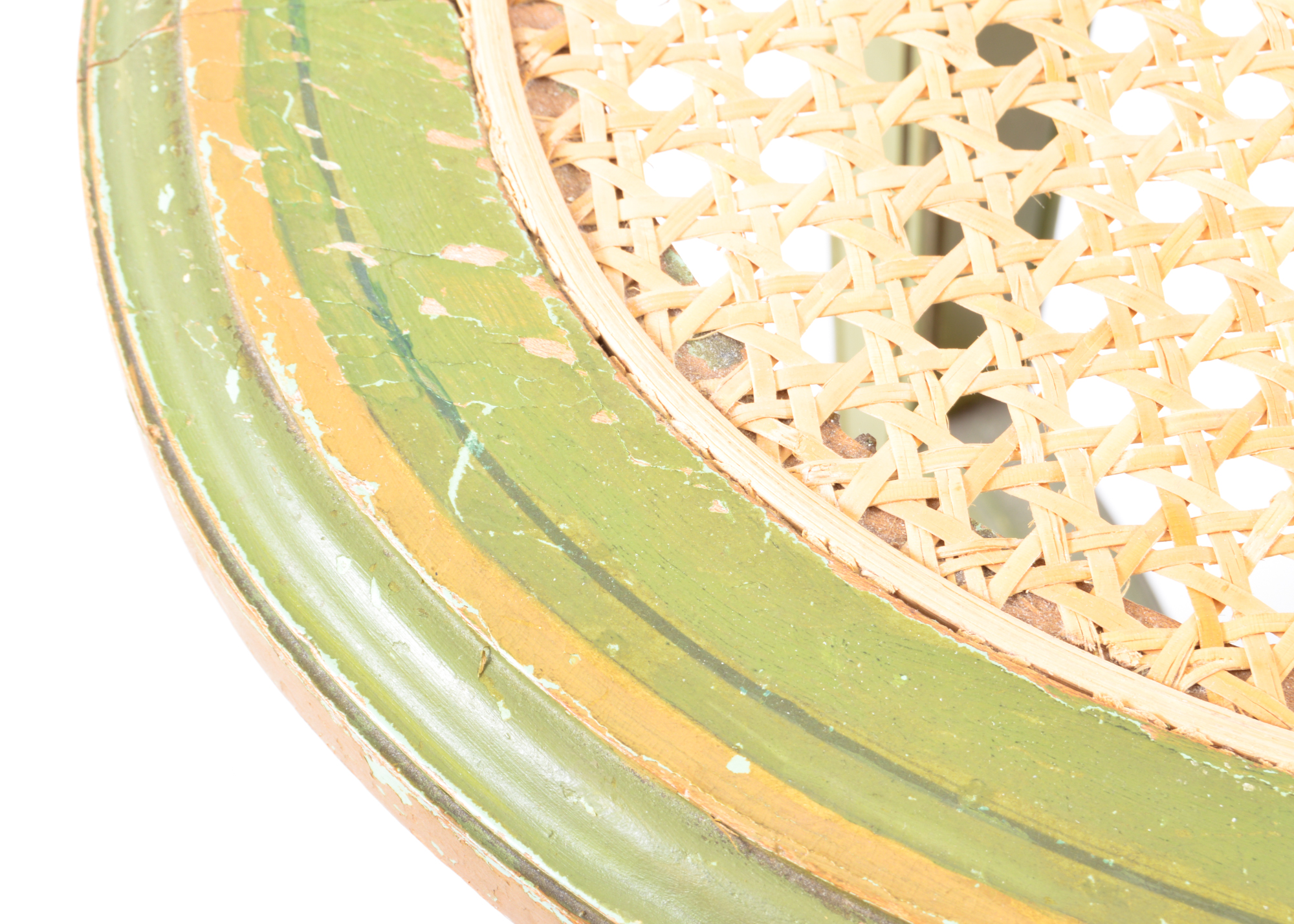 Green Painted Tables