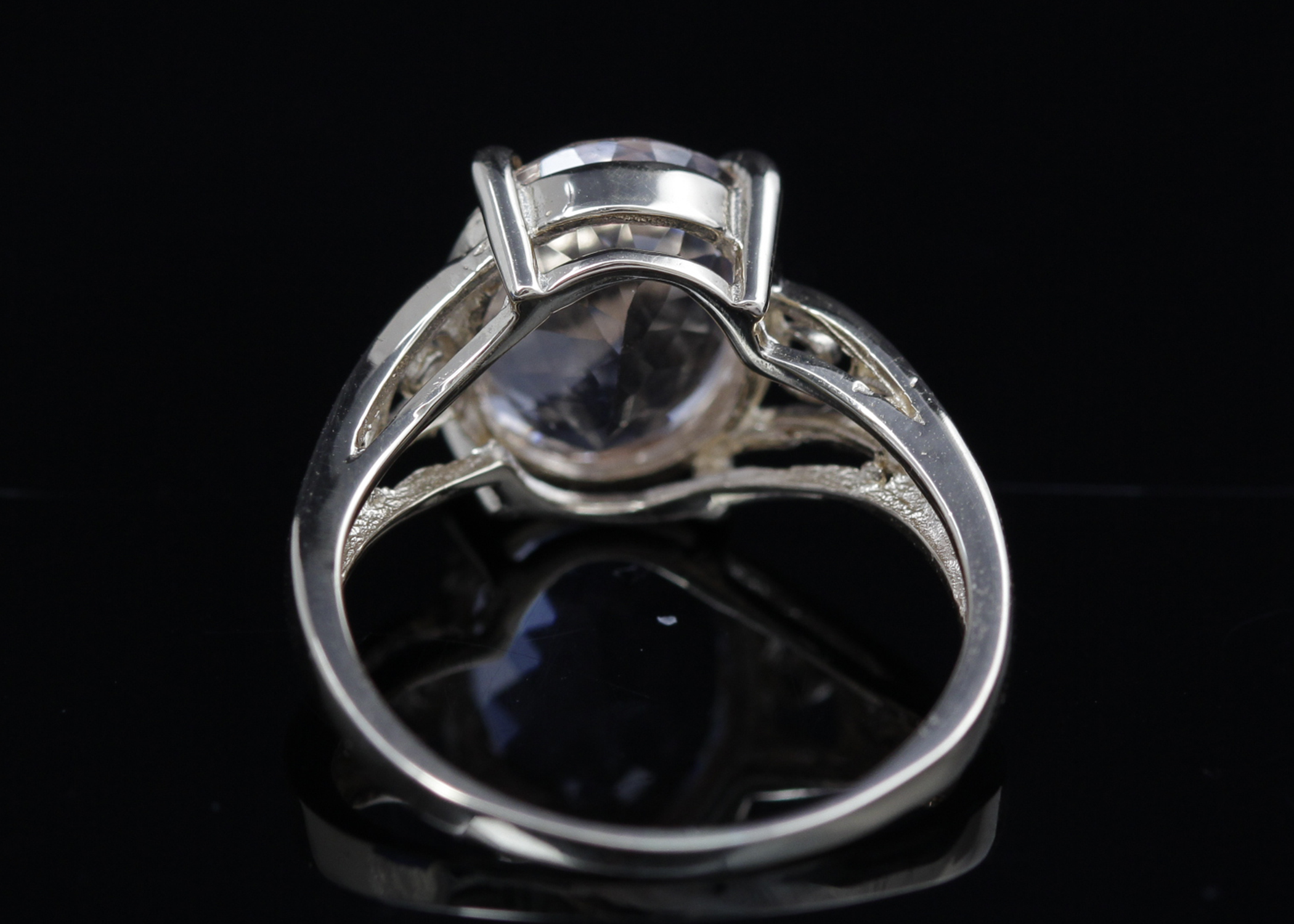 14K Yellow Gold Morganite Ring