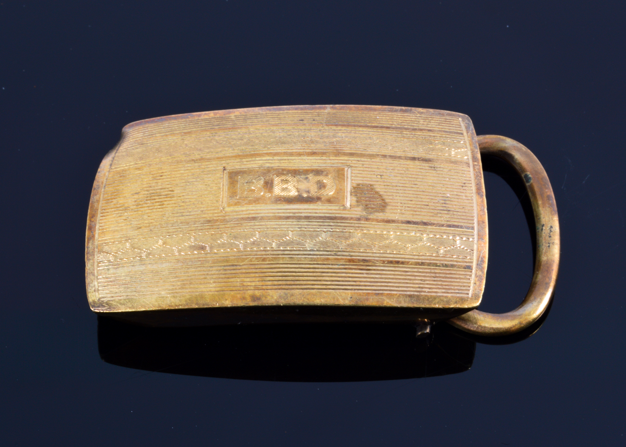 14K Gold Belt Buckle