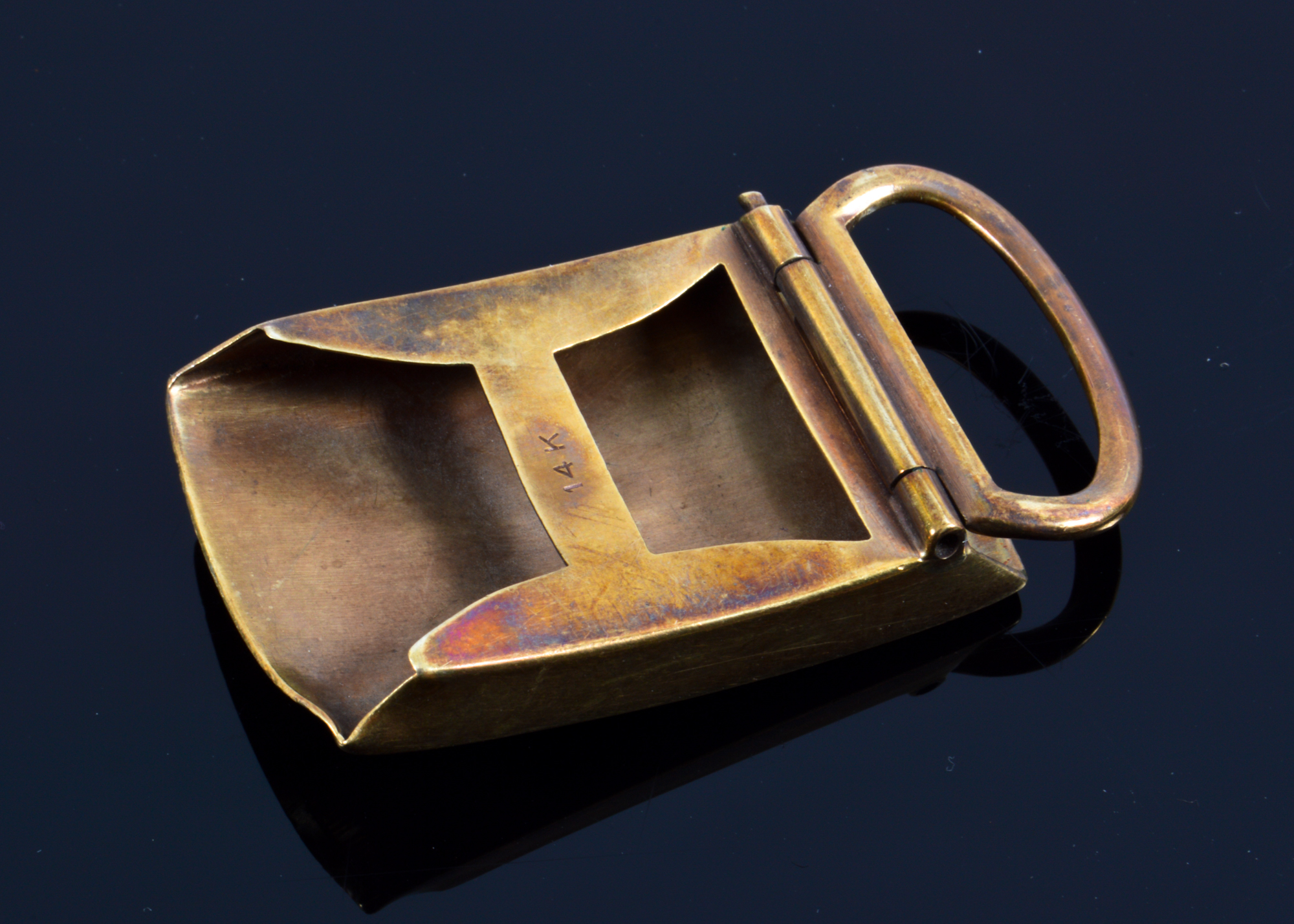 14K Gold Belt Buckle