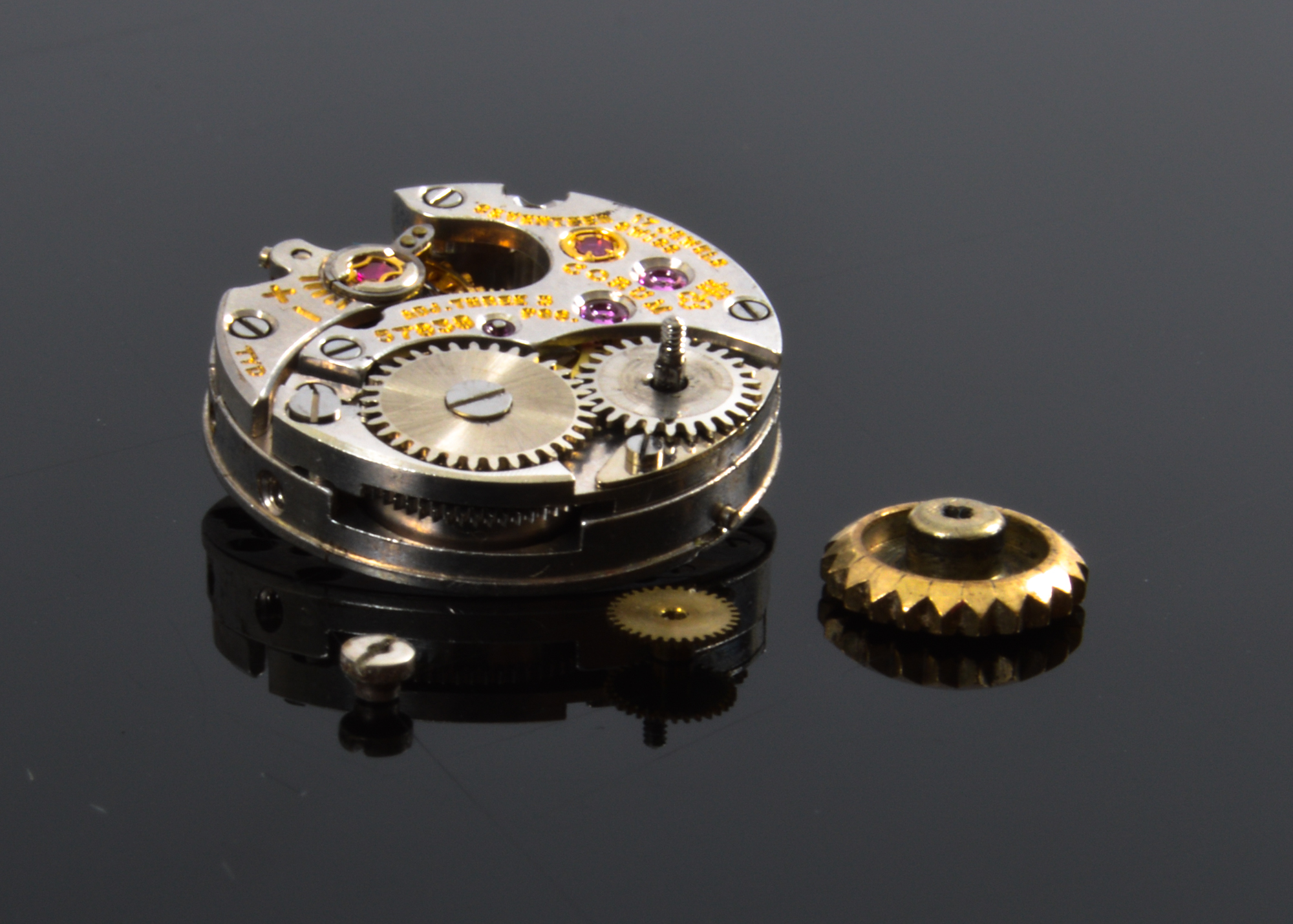 Corum 17 Jewel Swiss Movement with Ruby Jewels