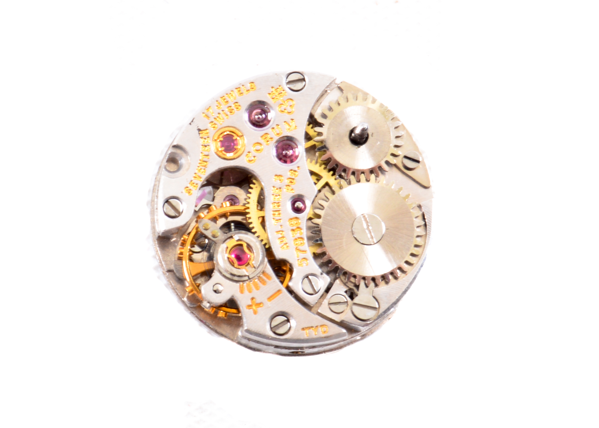 Corum 17 Jewel Swiss Movement with Ruby Jewels