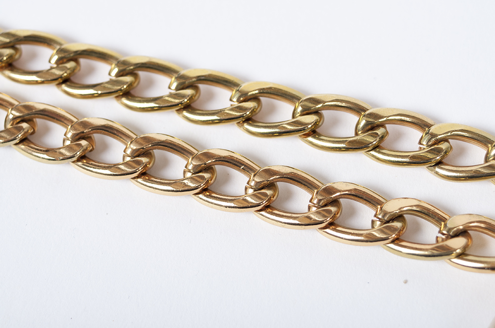 Ralph Lauren Gold Chain Belt