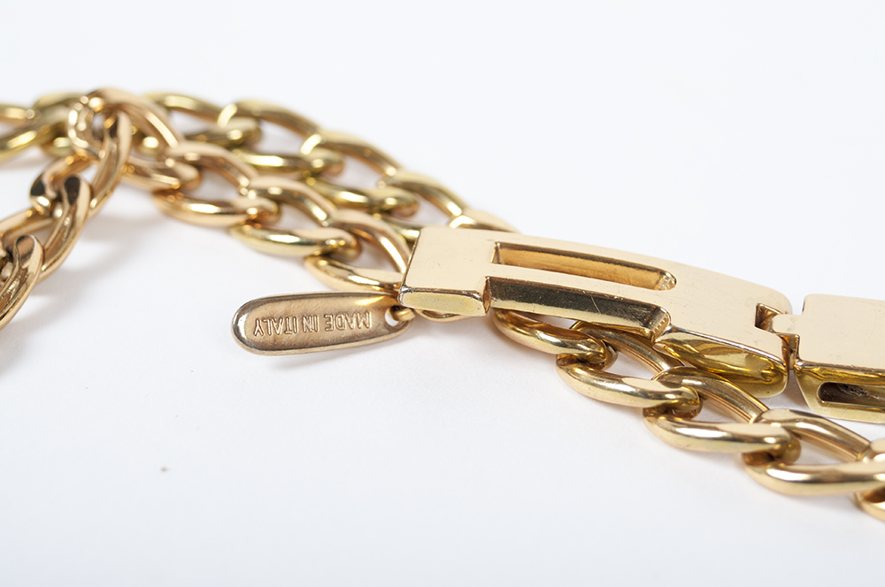 Ralph Lauren Gold Chain Belt