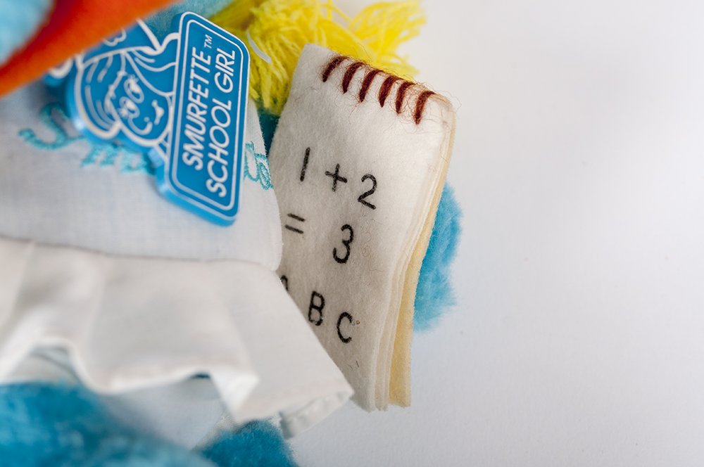 Vintage Smurfette Plush