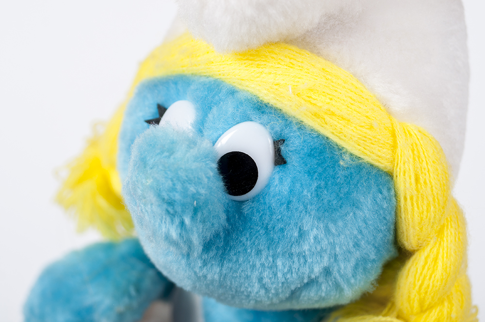Vintage Smurfette Plush