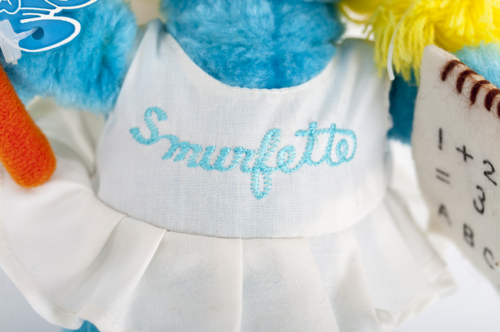Vintage Smurfette Plush