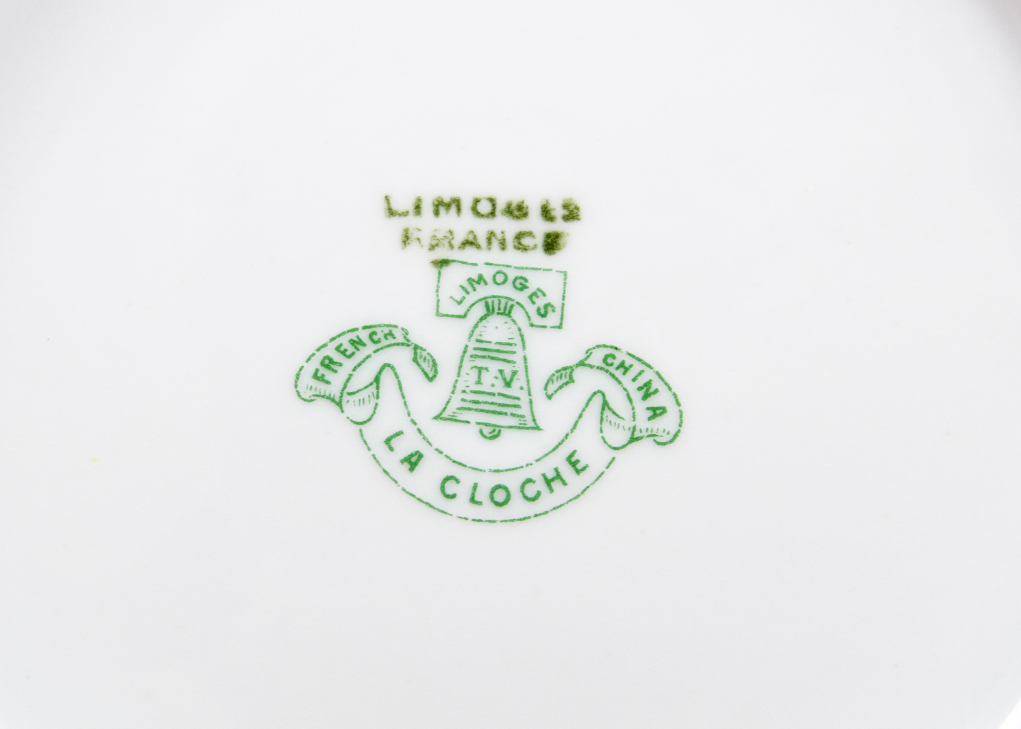 Limoges Gold and White Porcelain Dish Set