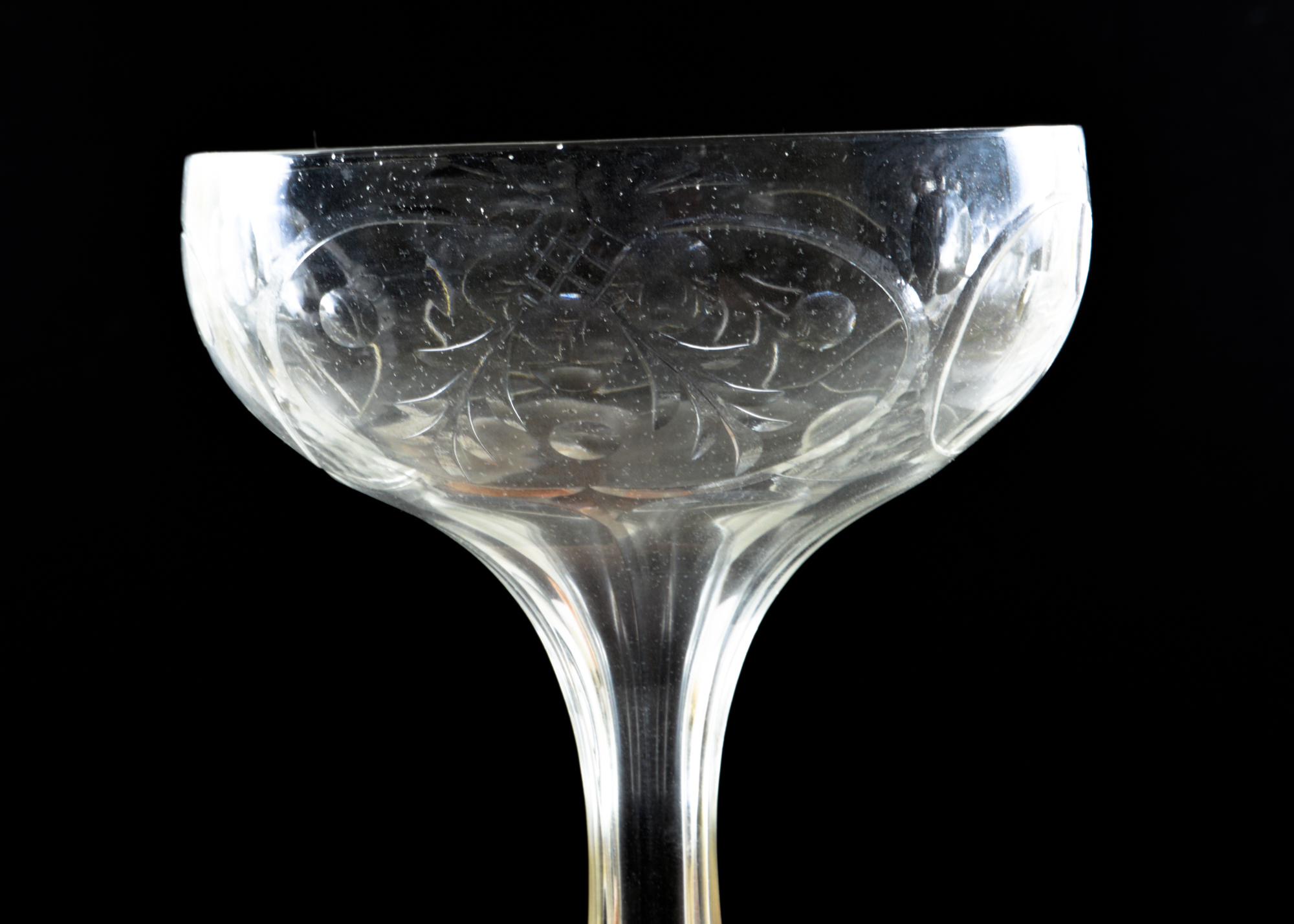 Cut Glass Goblet and Cup Assortment