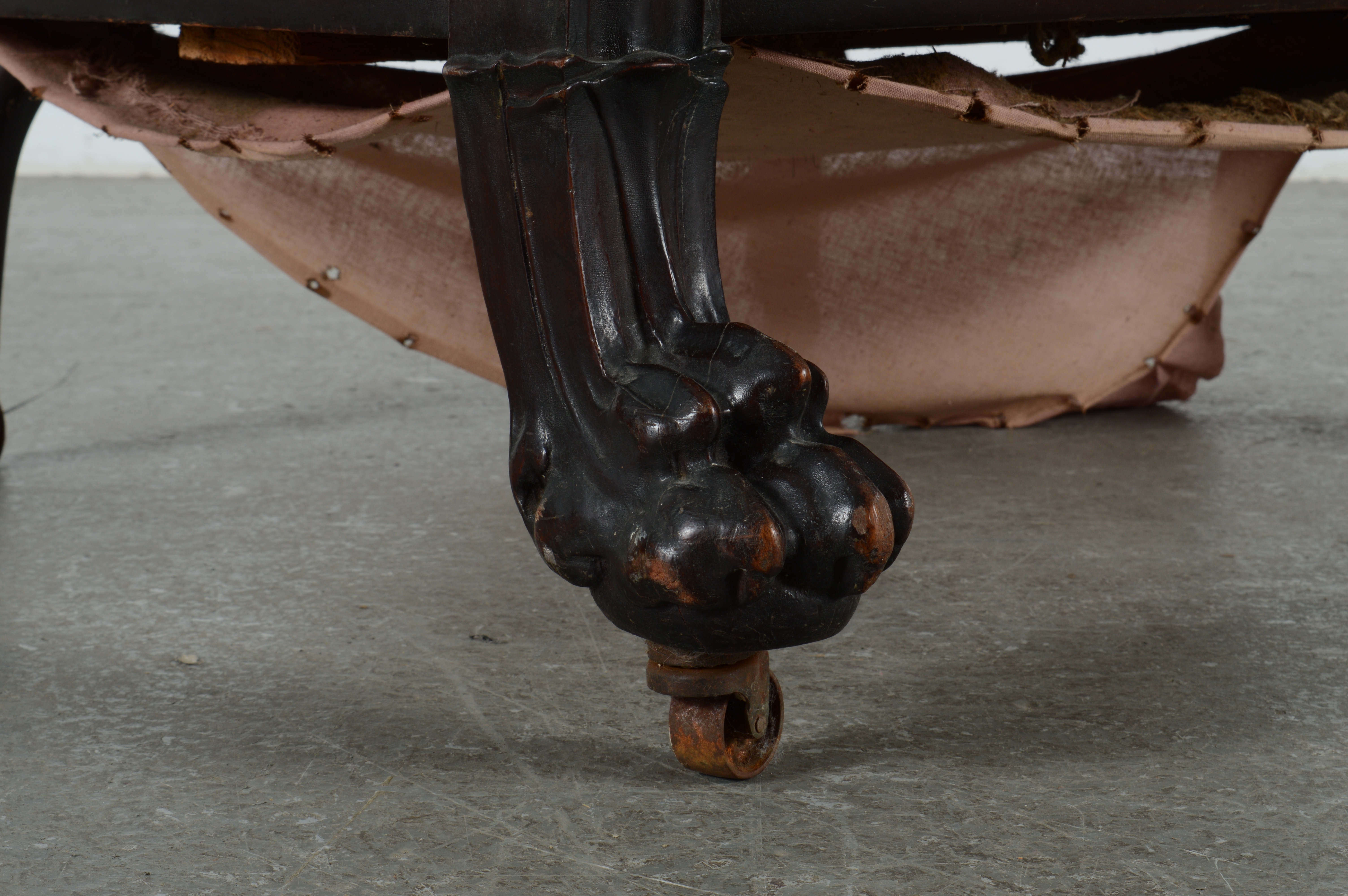 Antique Karpen King Armchair