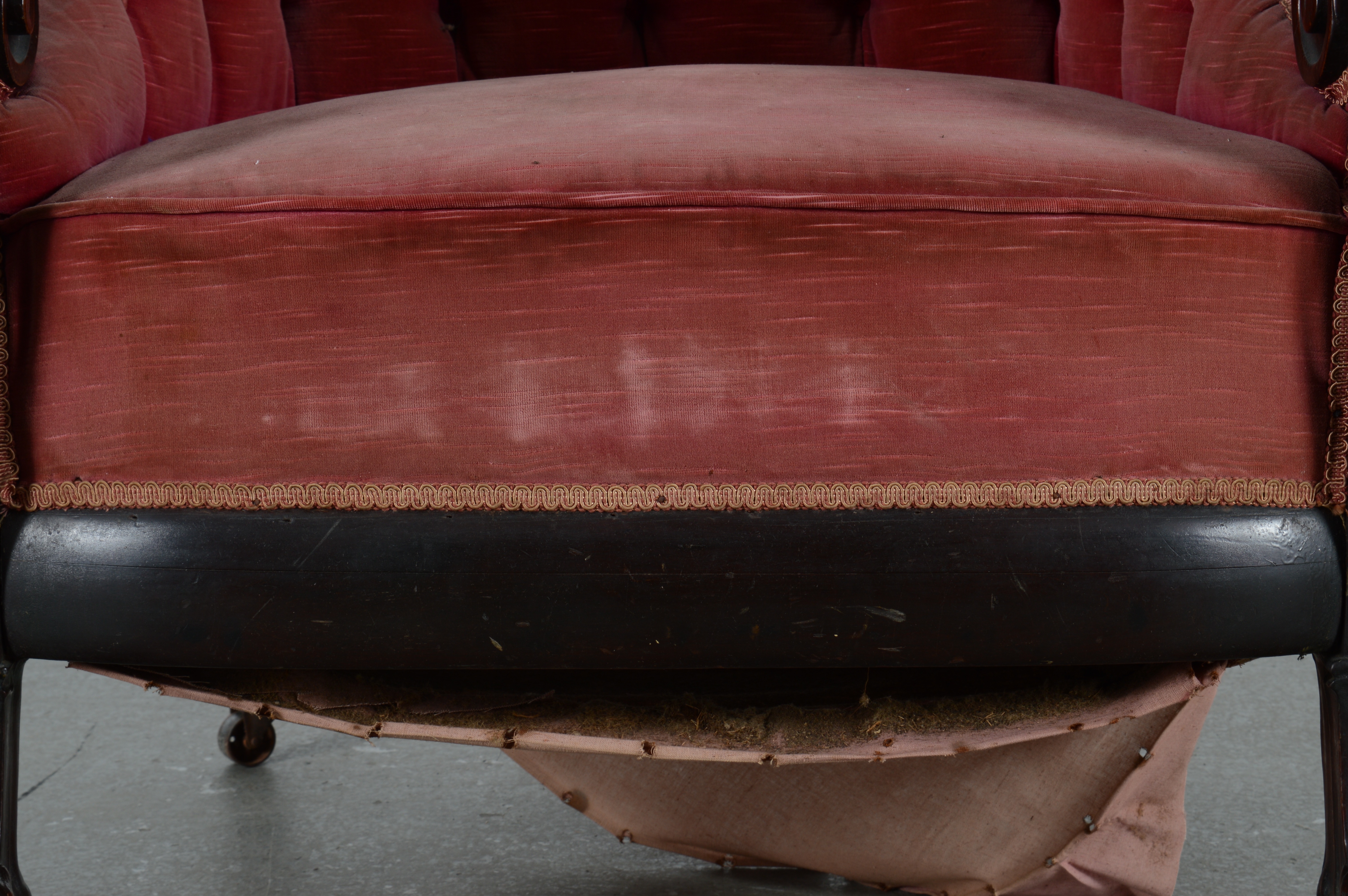 Antique Karpen King Armchair