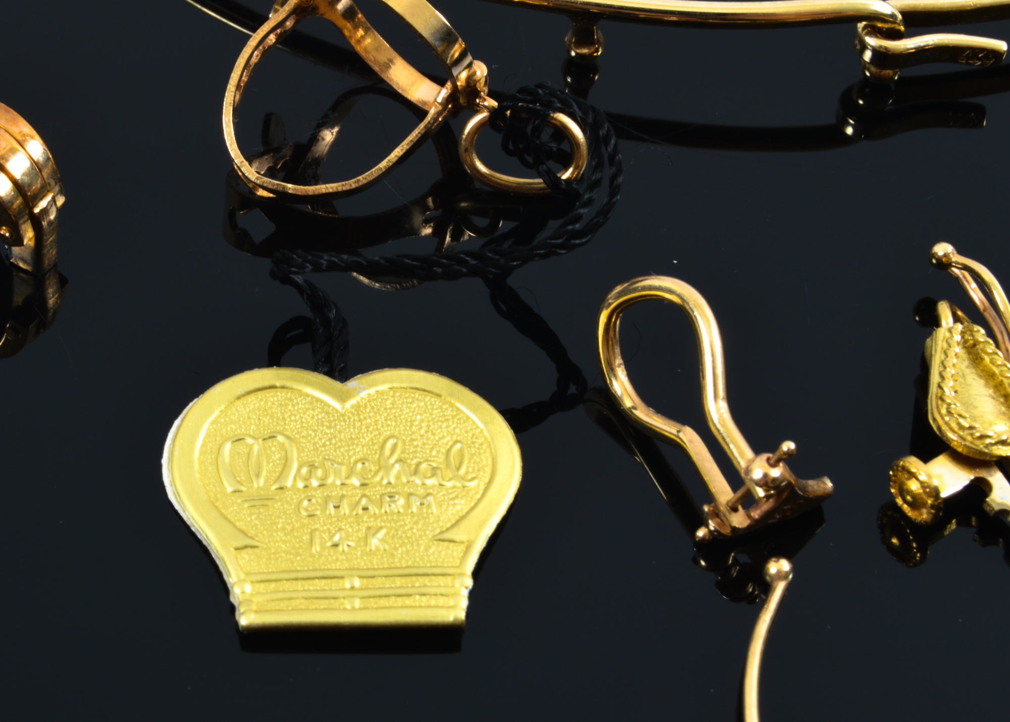 14K Gold Necklace and Components