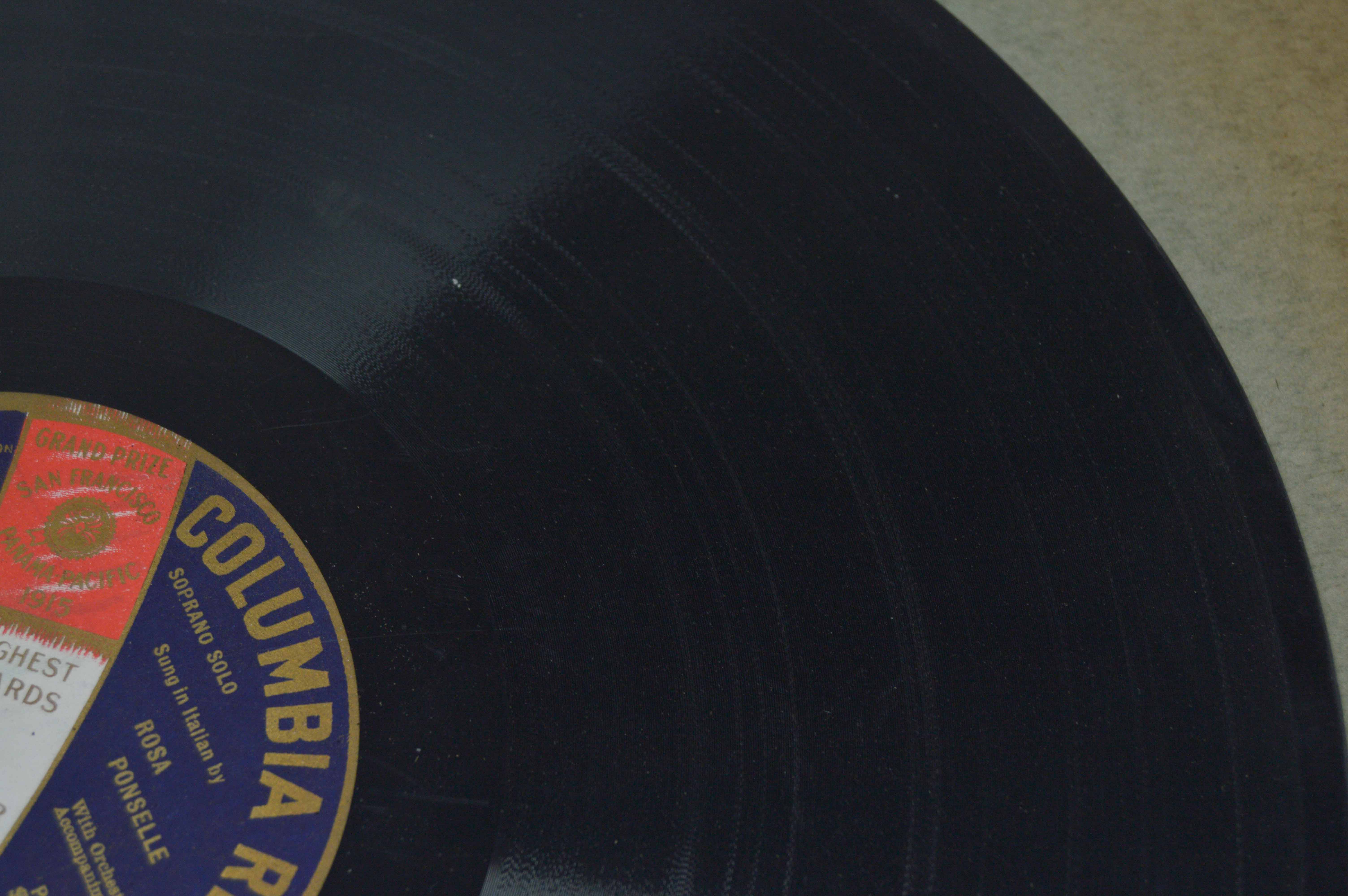 Album of Antique 78 RPM Records