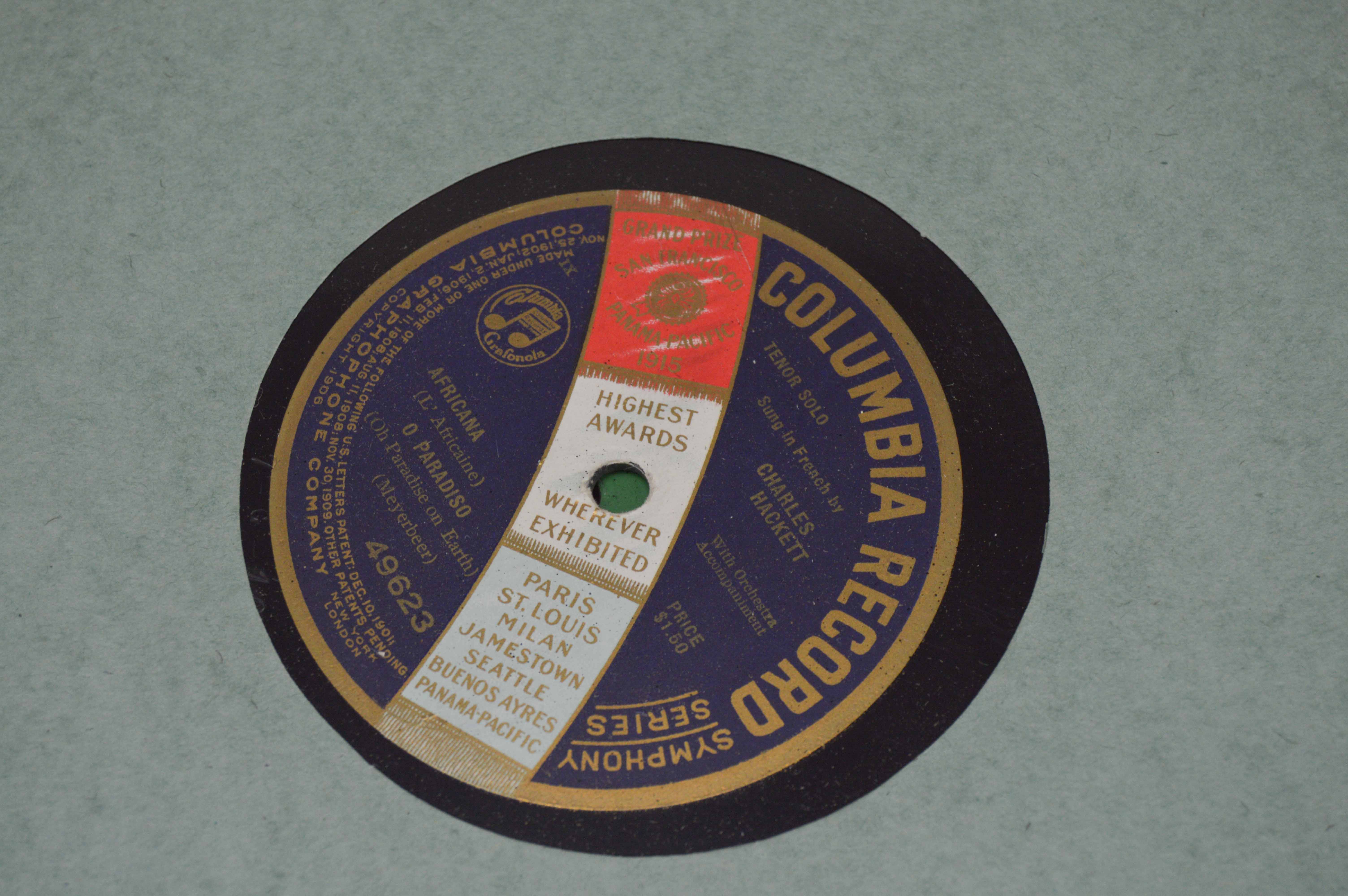 Album of Antique 78 RPM Records