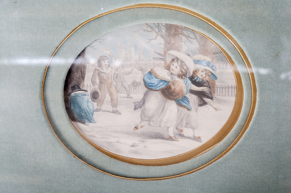 Hamilton's "Winter's Amusement" Engraving