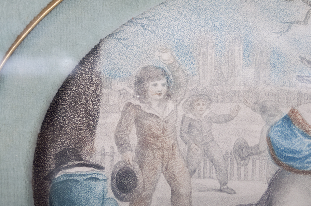 Hamilton's "Winter's Amusement" Engraving