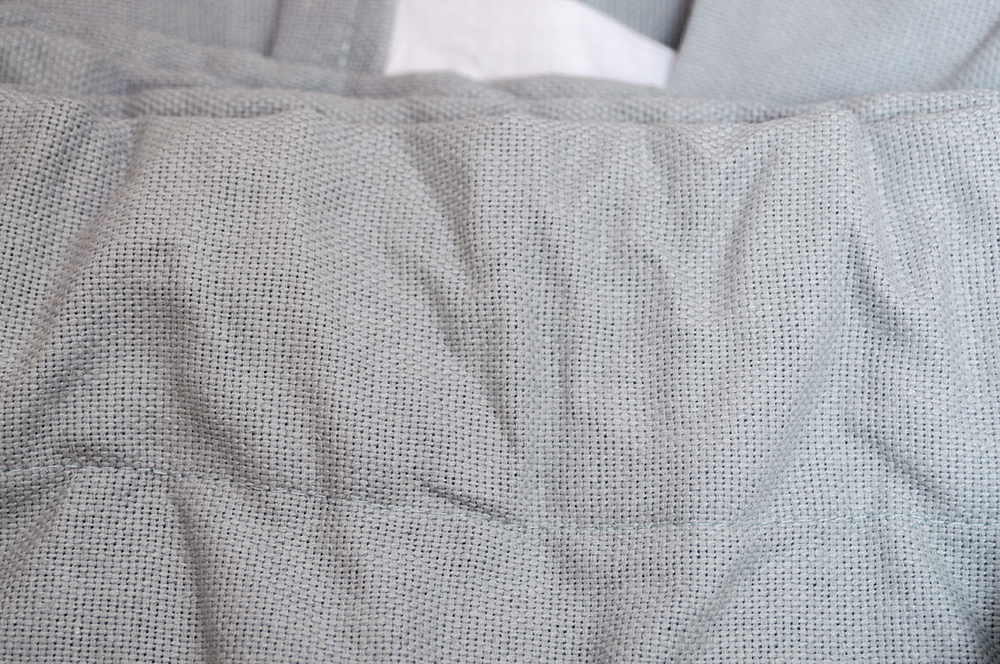 Pottery Barn Blue Curtains