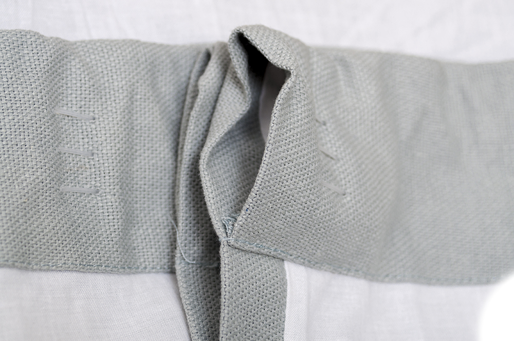 Pottery Barn Blue Curtains