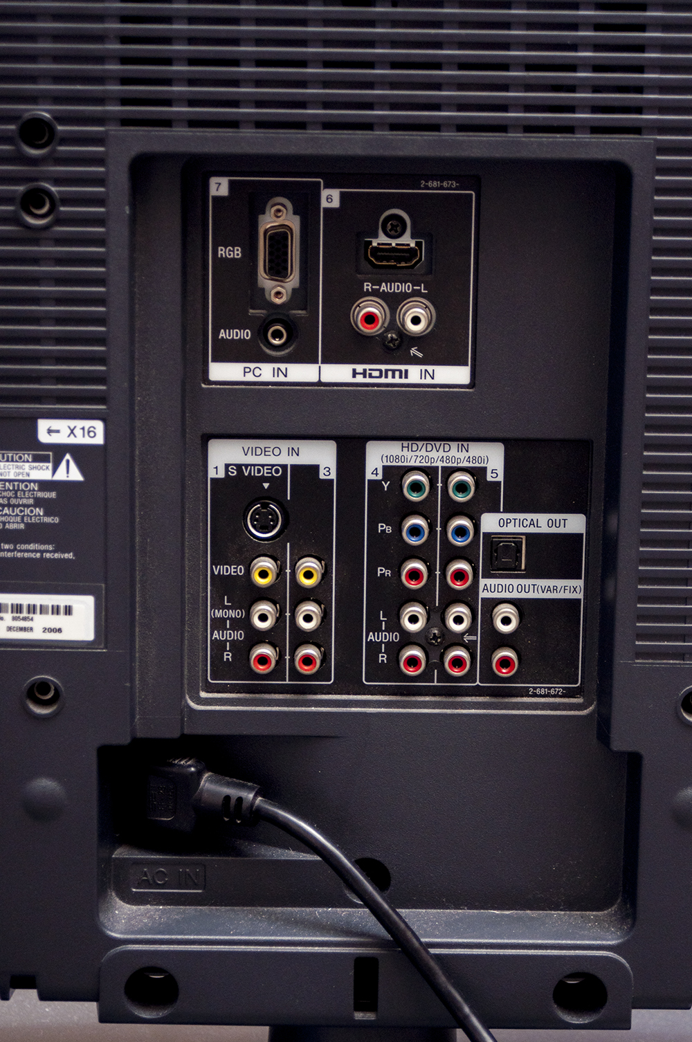 Sony Bravia LCD Television