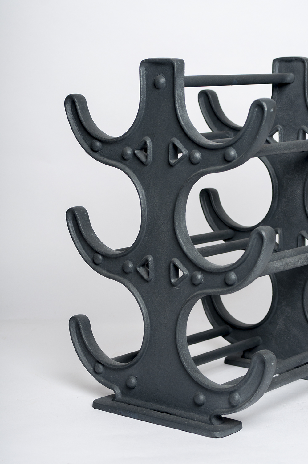 Restoration Hardware Factory Table Wine Rack