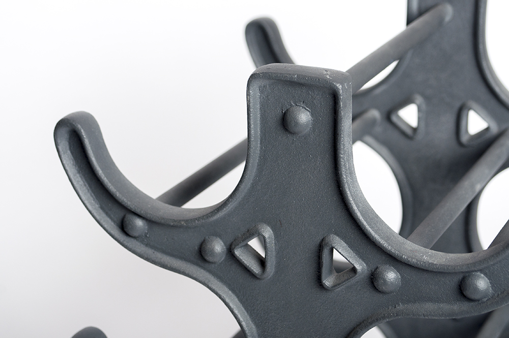 Restoration Hardware Factory Table Wine Rack