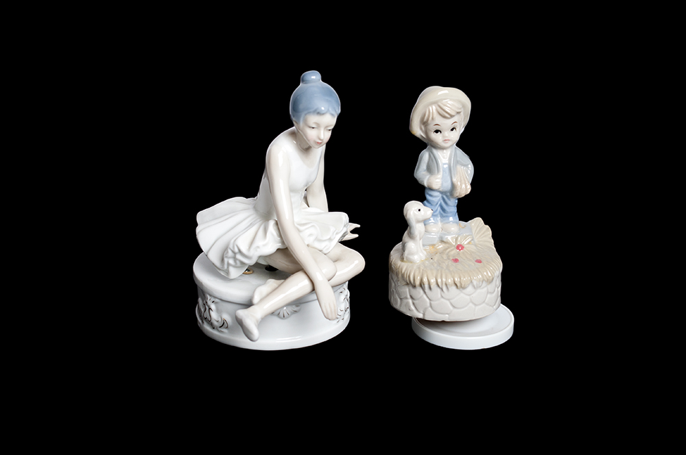 Porcelain Music Boxes