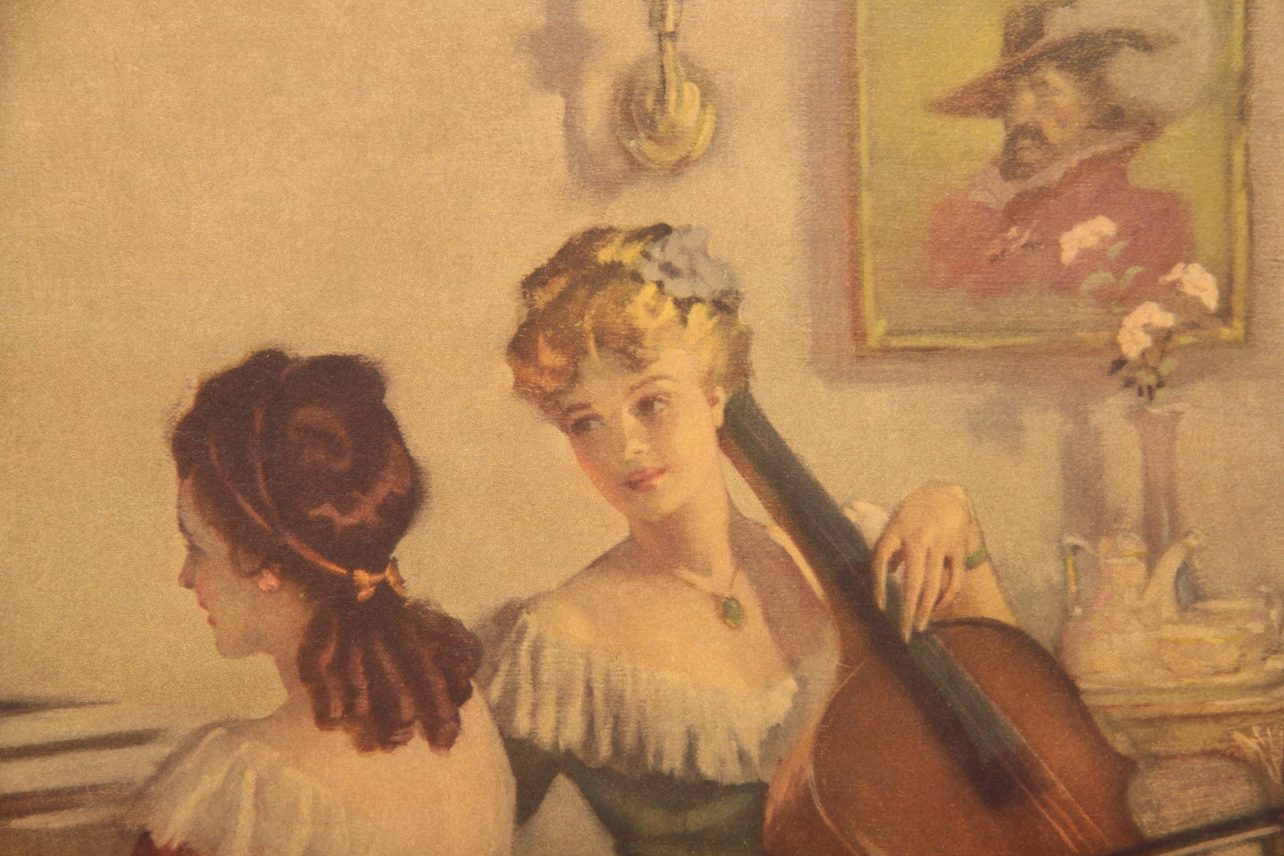 Framed Giclee of Frederic Mizen's "Recital"