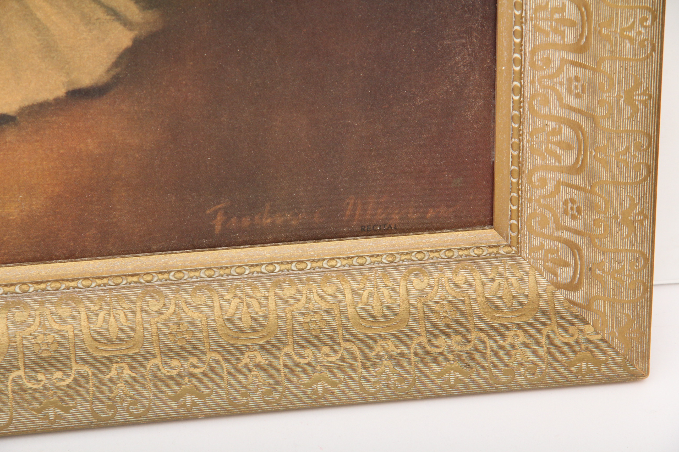 Framed Giclee of Frederic Mizen's "Recital"