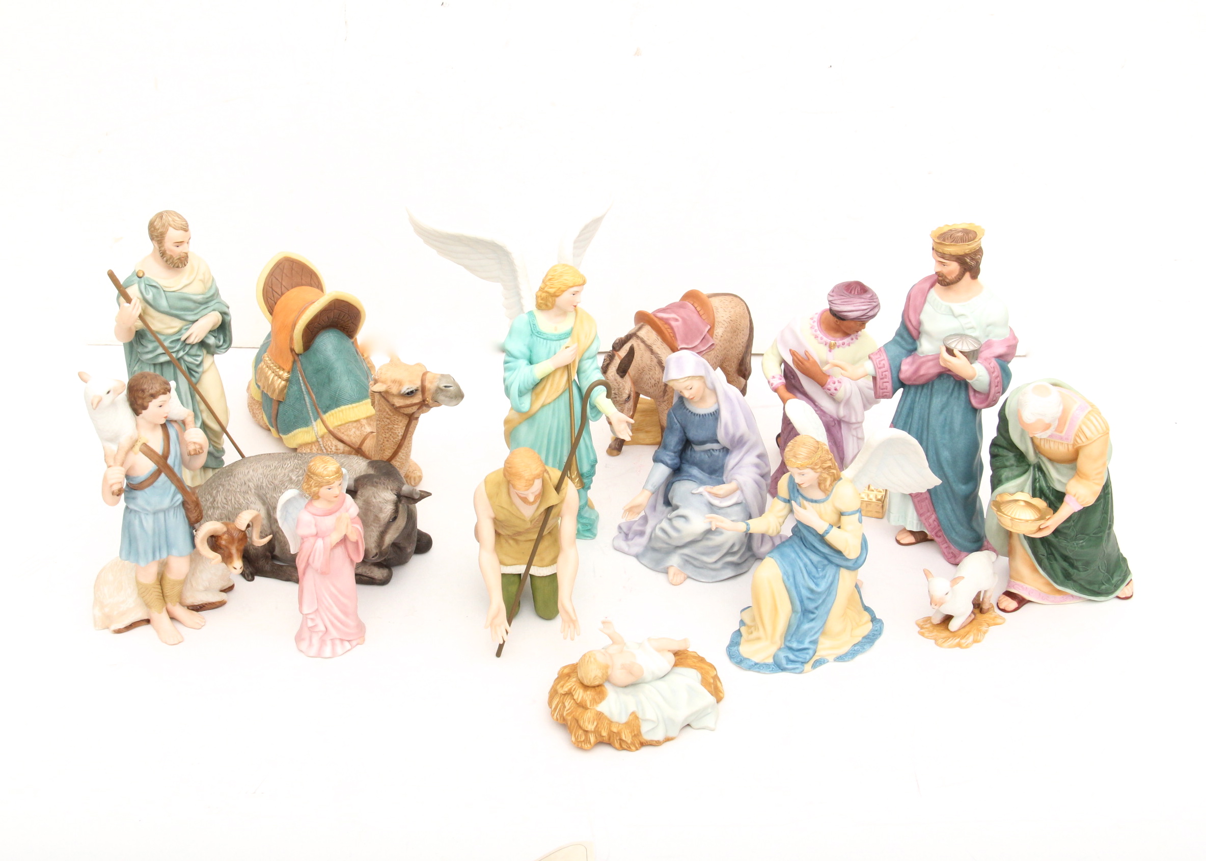 Lenox Renaissance Nativity Scene Figurine Set