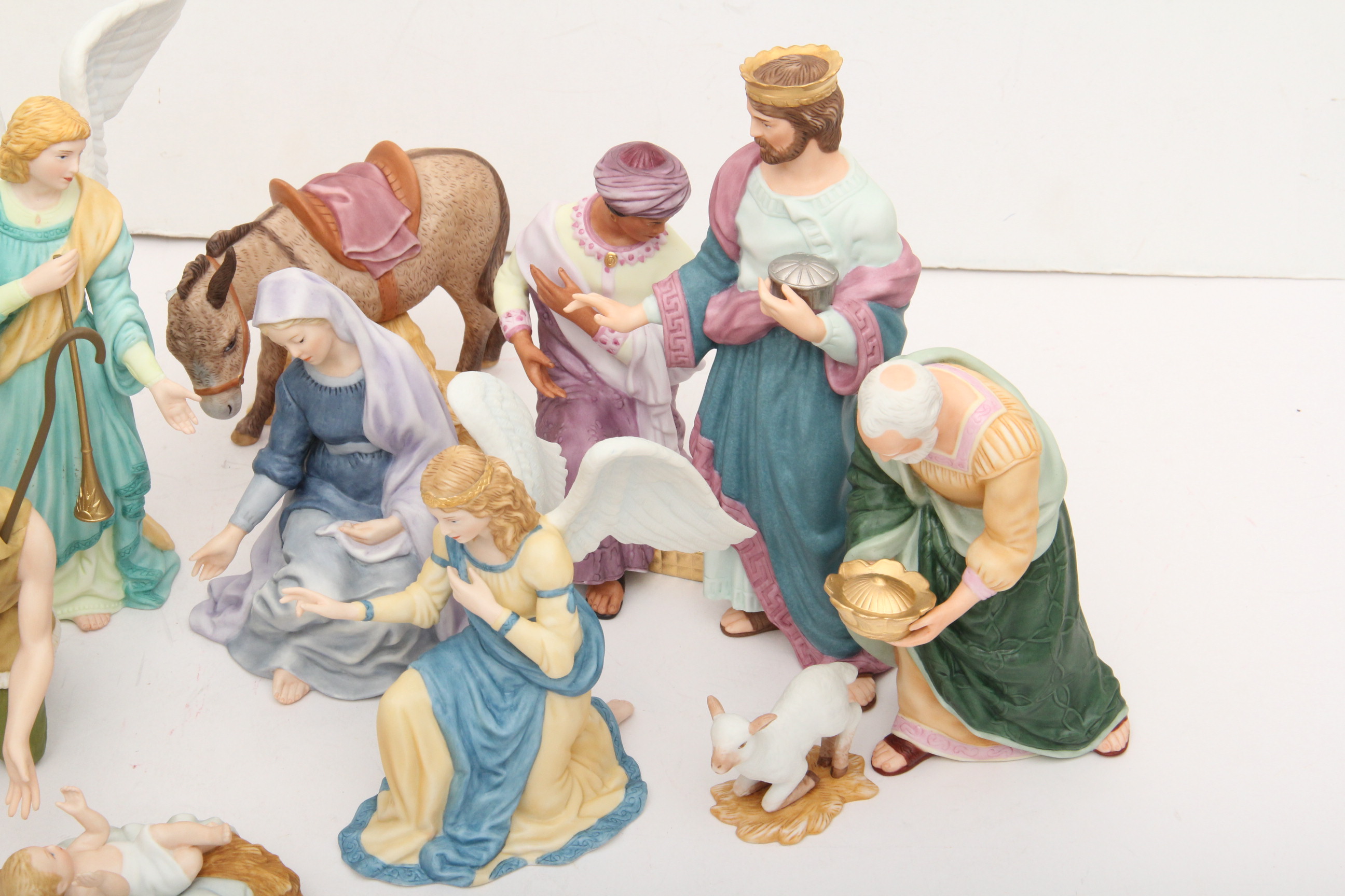 Lenox Renaissance Nativity Scene Figurine Set