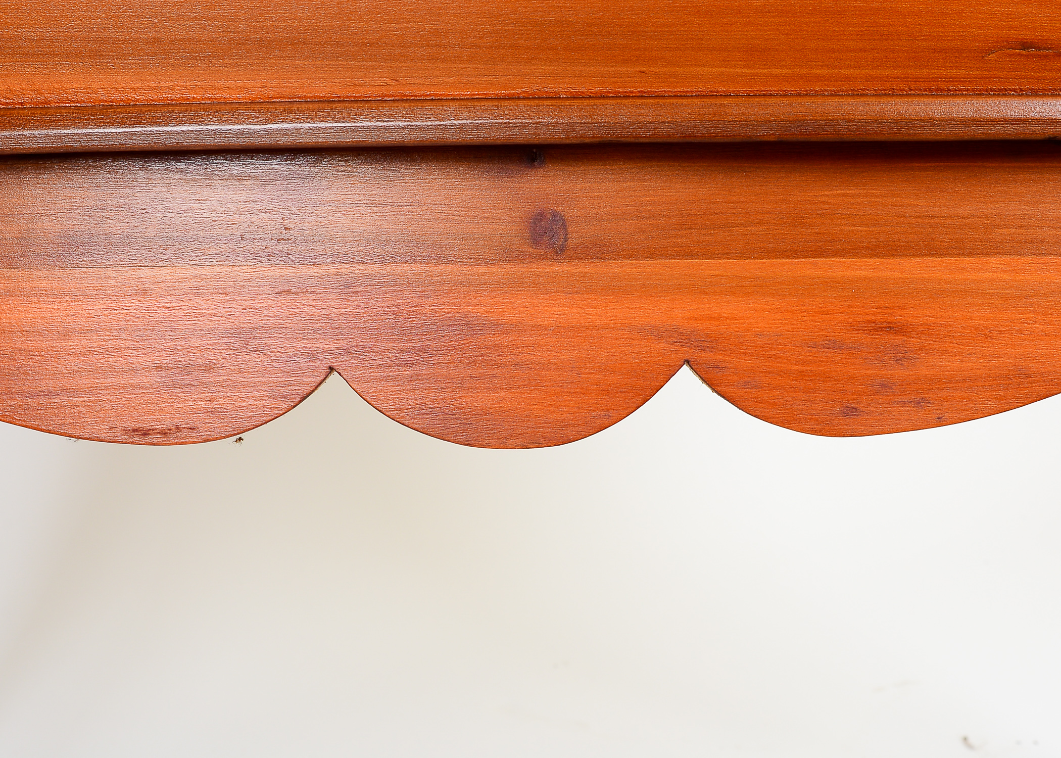 Antique Cherry Dough Box on Stand