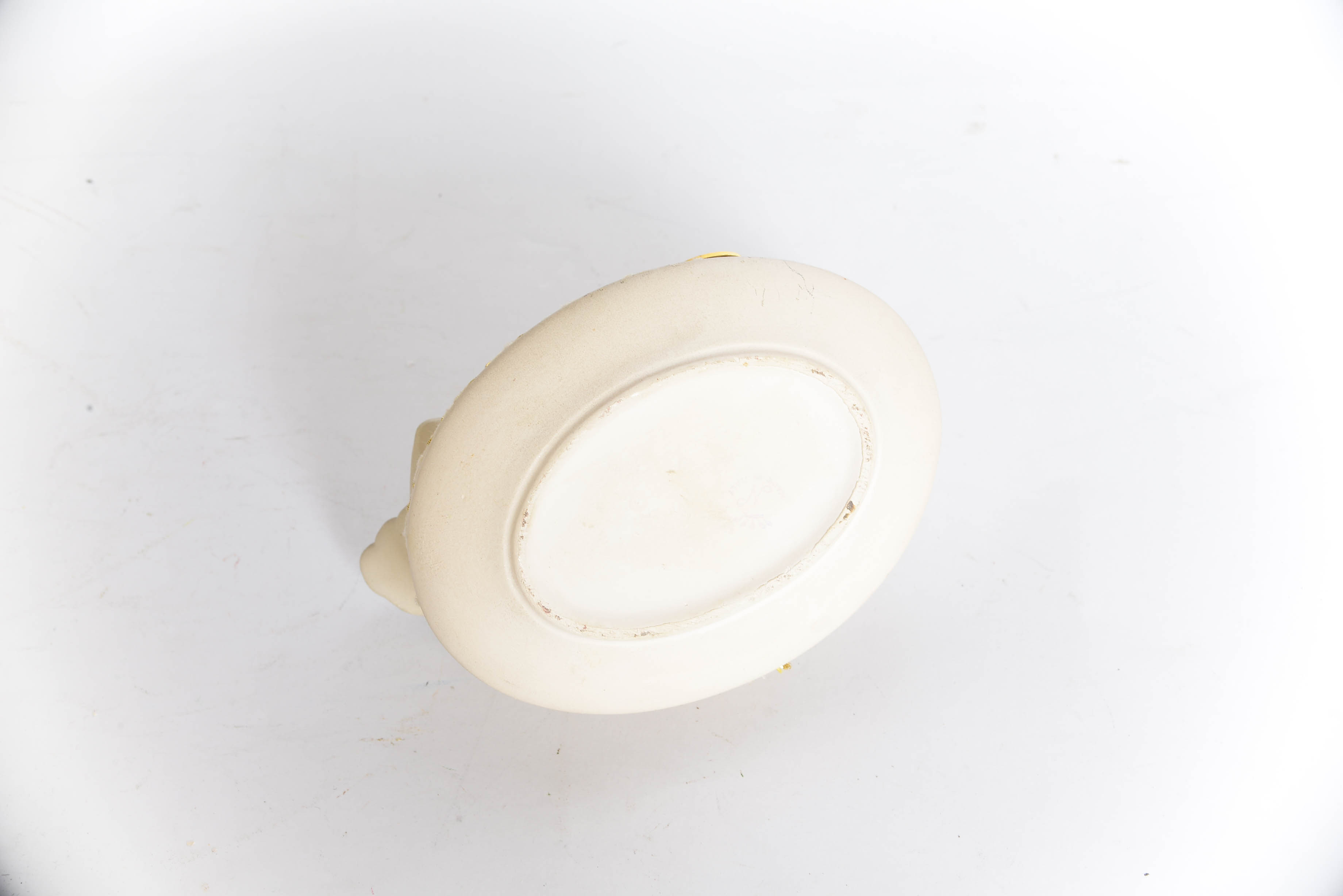 Vintage Italian Ceramic Capodimonte Type Jewelry Box