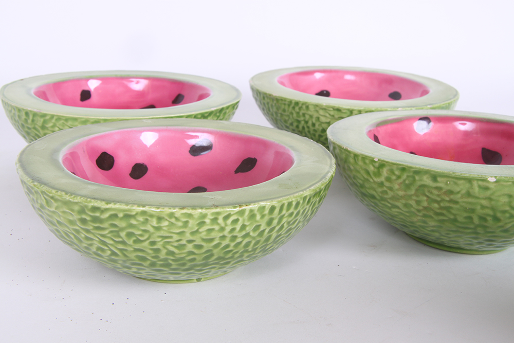 Assortment of Food Themed Dishware